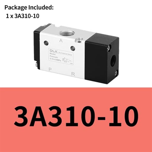 Vanne d'inversion commande d'air type distributeur pneumatique 3 voies 3A310-10