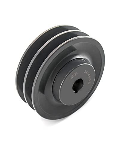 QWORK Double Groove Web Sheaves, 4.25"OD 5/8" Bore V-Belt Sheave for V-Belt,2AK4458 by QWORK - Image 12