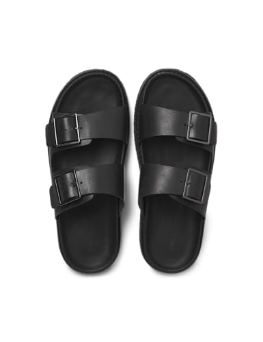 Mules et sabots Jack & Jones Jfwvenice Leather Sandal pour - vue 9