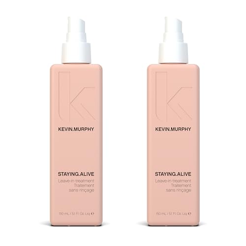 KEVIN.MURPHY STAYING.ALIVE - Leave-In Treatment - For Dry, Damaged or Coloured Hair - Works for All Hair Types - Damaged Repair - Sulphate Free Care - 150 mL / 5.1 ozz (Pack of 2)