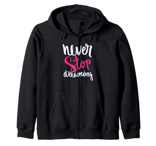 ��܂��M�t�g �|�W�e�B�u�ȃ��b�Z�[�W Never Stop Dreaming �W�b�v�p�[�J�[