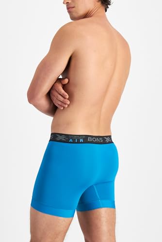 Bonds Cooling X-Temp Air Boxer Briefs Performance Underwear for Men, 3-Pack4