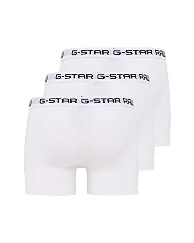 Miniatura 3 de G-Star Para Hombre Paquete De Tres Calzoncillos Classic, Blanco White White White D03359-2058-6008 , Xl
