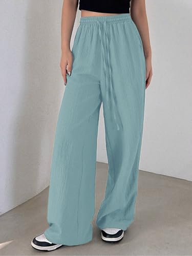 Image of GRECIILOOKS Women Trousers for Women | Women Trousers | Women's High-Waisted Pant | Women Trousers Pants | Korean Trousers for Women
