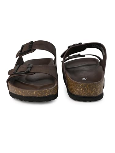 Image of FENTACIA Men Sandals | Lightweight | Padded and Comfortable | Birken Sandals For Dailywear and Regular Use and Casual Outings