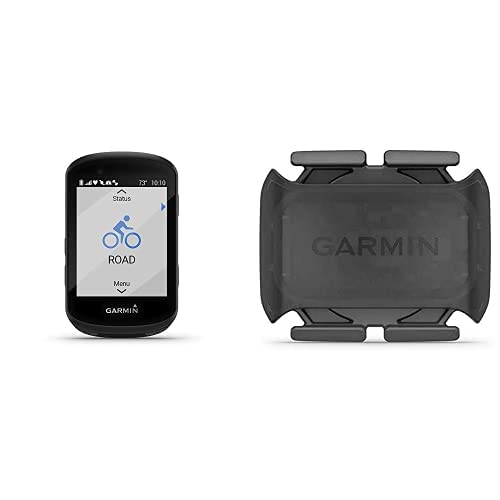 Garmin Edge 530, Performance GPS Cycling/Bike Computer with Mapping, Dynamic Performance Monitoring and Popularity Routing Bundle with Garmin Cadence Sensor 2, Bike Sensor to Monitor Pedaling Cadence