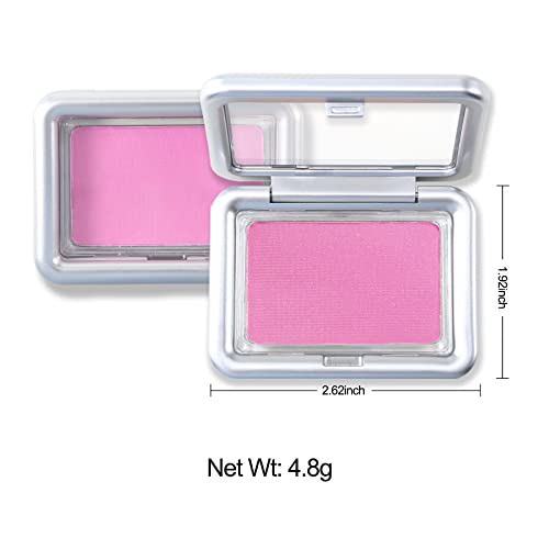 Jutqut Purple Blush For Cheeks Blush Powder Makeup, Highly Pigmented Blush| Natural Matte Glow| Shape & Highlight Face| Smooth Blendable #Purple #TOP6