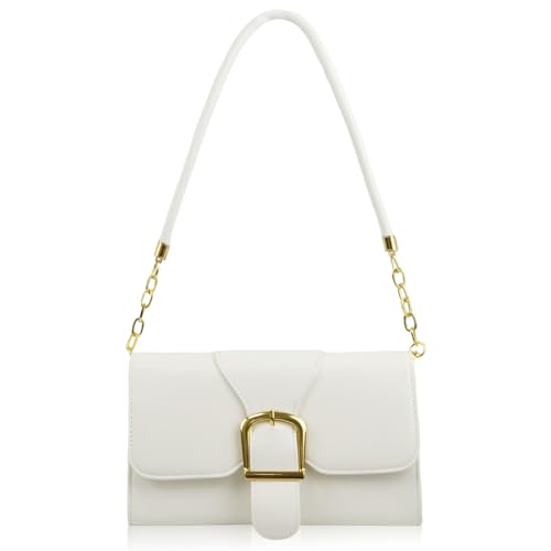 Image of Shoulder Bag for Women, Vegan Leather Classic Crossbody Purses Handbags, Trendy Hobo Bag Tote Purses for Women
