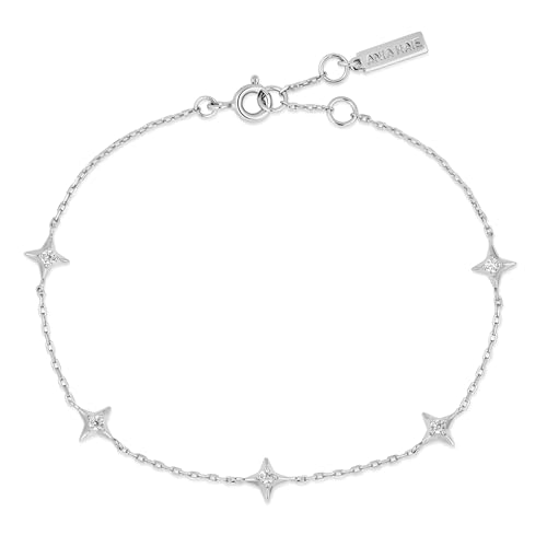 Ania Haie Bracelet en argent 925 ajustable, le cadeau parfait pour célébrer un anniversaire