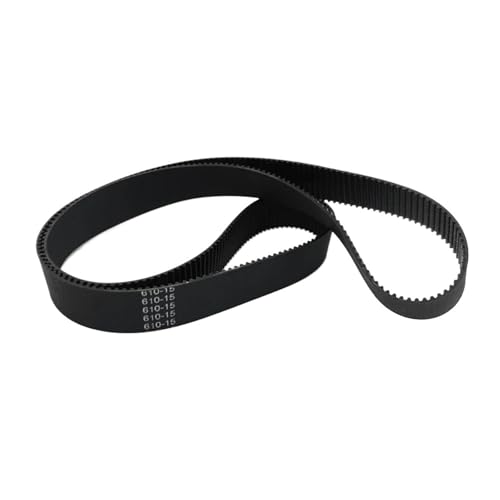 Yushop-3D�v�����^�[�x���g 3D Printer Parts GT2 Rubber Closed-loop Arc Tooth Synchronous Belt Width 15mm 320-3600mm,1pcs, ���őϋv��������(500MM