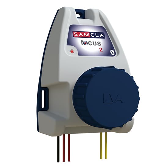 Programador de riego SAMCLA Focus 2 zonas Bluetooth | A pilas AA | Activación manual | Entrada sensor local | Hasta 3 años de autonomía