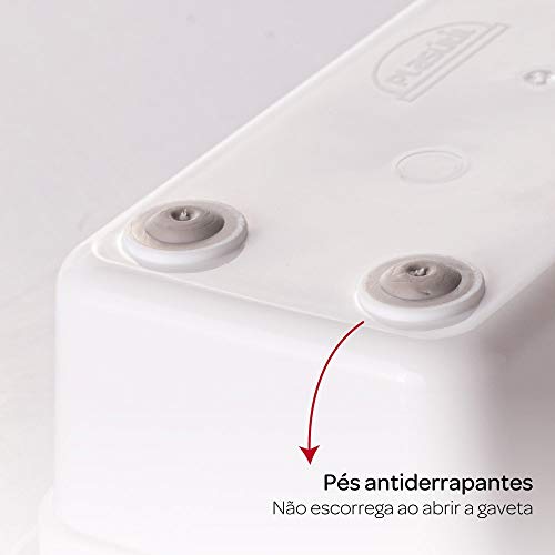 Organizador Gaveta Porta 12 Facas Antiderrapante Trava