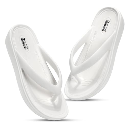 Image of Women Comfortable Thong Slippers with Cushioned Footbed, Lightweight Everyday Wear Slippers for Indoor and Outdoor Use, Soft Strap Casual Flip Flops