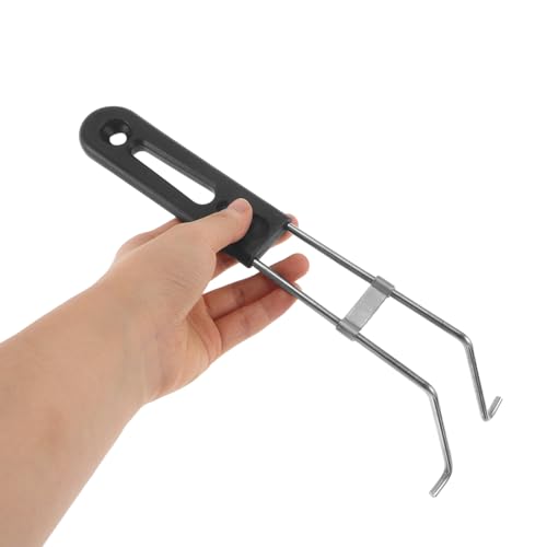 Manija de Repuesto Desmontable de Acero Inoxidable para Cesta de Freidora, Accesorio de Cocina Adecuado para Hogar y Fritura de Pavo Festivo miniatura 3