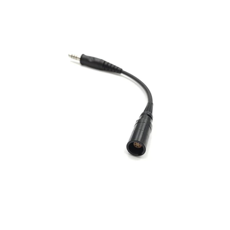 Amazon.co.jp: HENGYONGTA 航空ヘッドセット 6ピン メス Bose