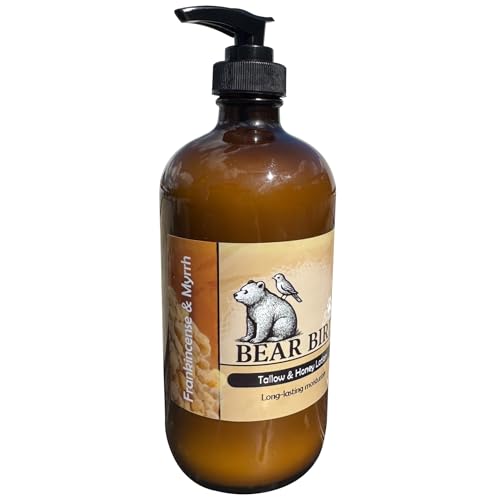 100% Grass-Fed Tallow & Raw Honey Body Lotion