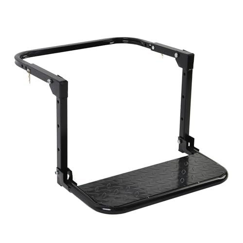 WINTOOLS Adjustable Folding Tire Step for Truck SUV Wheel Portable