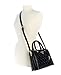 Imagen de GUESS bolso bandolera Dita Multi Compartment Satchel Black Logo negro