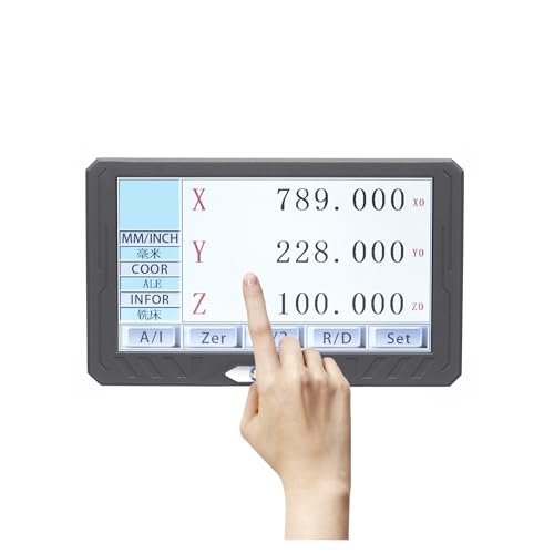 Kit Encoder de Escala Lineal con Pantalla LCD y Táctil para CNC miniatura 1