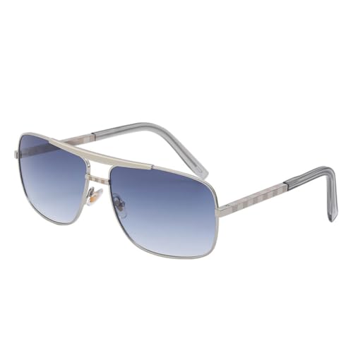 Lunettes de soleil hommes sans pression sur les tempes vintage