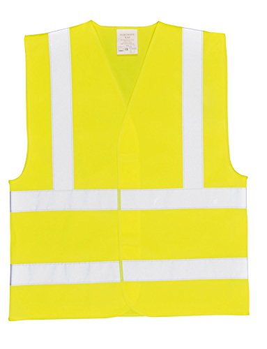 Portwest C470 Reflective Hi Vis Band and Brace Safety Vest Yellow, XX/3X