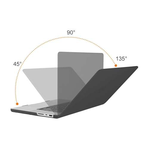 Image of MOSISO Compatible with MacBook Pro 16 inch Case 2025 2024 2023 2022 2021 M4 M3 M2 M1 A3403 A3186 A2991 A2780 A2485 Pro Max, Plastic Hard Shell&Keyboard Cover&Screen Film&Storage Bag, Space Gray