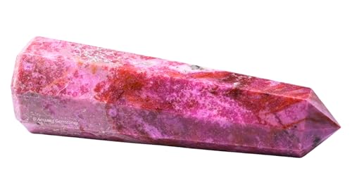Image of Amazing Gemstone Cobalt Calcite Crystal Towers - Natural Healing Crystal Point Obelisk for Reiki Healing and Crystal Grid (3 inch to 4 inch INCH)