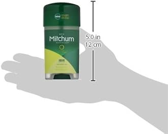 Mitchum Antiperspirant Deodorant Stick for Men, Triple Odor Defense Gel, 48 Hr Protection, Dermatologist Tested, Mountain Air, 2.25 oz (3202-00) (Pack of 4)