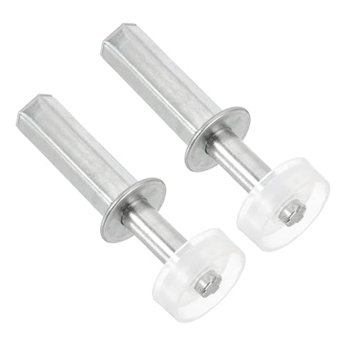 PATIKIL Herrajes Para Puertas Plegables, 2 Piezas Guía De Pivote Superior De 2.8 Pulgadas Para Puertas Plegables Kit De Reparación De Herrajes Paraura ordizas De Armariolgbe,Bac.