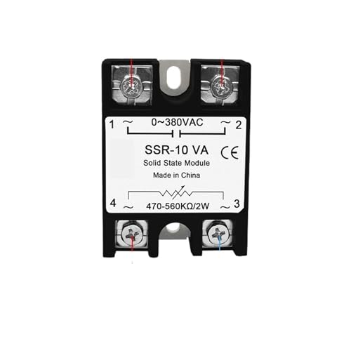 Relais de tension à semi-conducteurs SSR monophasé de 10A à 100A type VA