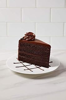 The Cheesecake Factory 10" Fudge Cake 14 Slices- 106 ounce (Pack of 2)