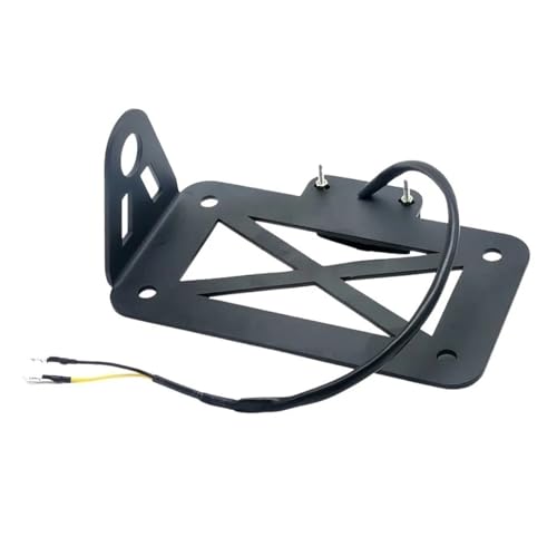 Support de plaque d'immatriculation latéral universel pour éliminer la bavette plastique d'origine