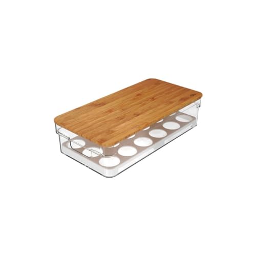 OU ORG. DE OVOS CLEAR FRESH TAMPA DE 18 UNID.