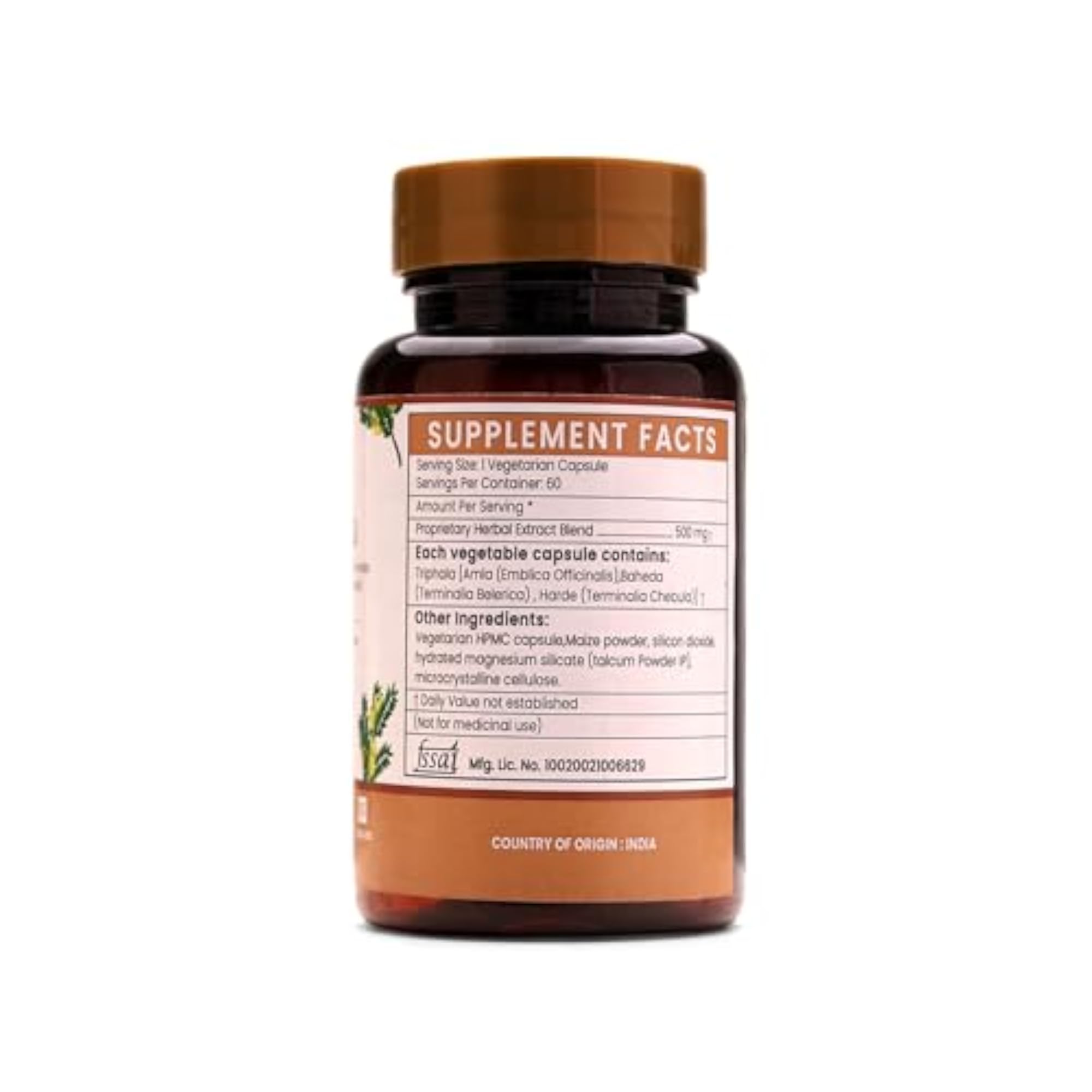 Triphala Capsules, Healthy Weight Management