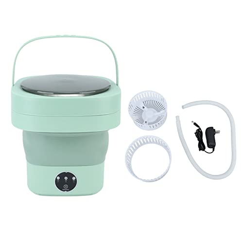Jiawu Máquina de Lavar Portátil, Mini Máquina de Lavar Dobrável 6,5L, Lavadora Portátil para Lavande