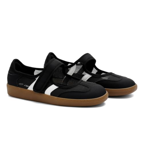 Image of Tigeridea Sneakers for Women Comfortable Business Casual Tennis Shoes Lightweight Slip on Footwear Women's Fashion Retro Sneakers