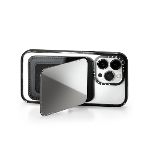 CASETiFY Snappy™ ミラー カードホルダースタンド MagSafe対応 - Silver