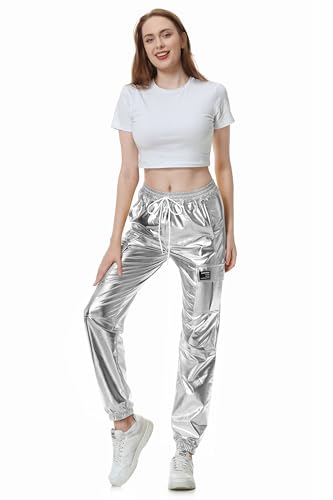 Image of SANGTREE Girls & Womens Drawstring Cargo Jogger Pants,3 Years - Women 3XL