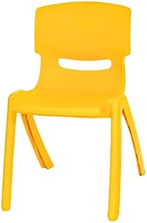 Yellow Stackable Kids Children Plastic Chair