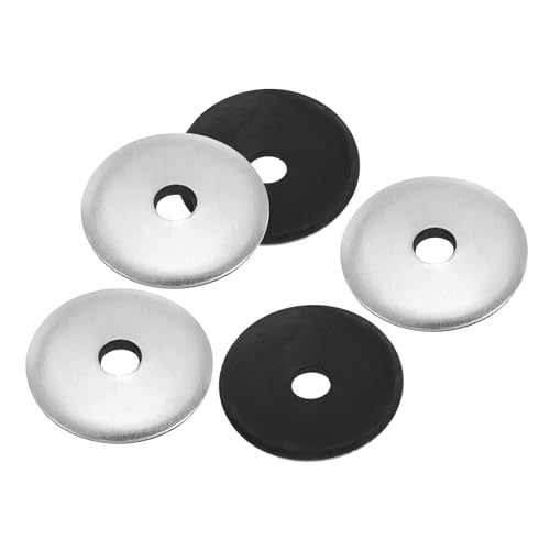 Patikil PTA240124TT001437 1/4"X1 1/6 Inch Aluminum Epdm Bonded Sealing Neoprene Rubber Sealing Washers cover