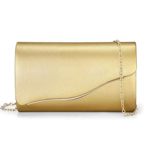Image of Clutch Purses for Women Evening Bag Faux Suede Formal Party Wedding Cocktail Prom