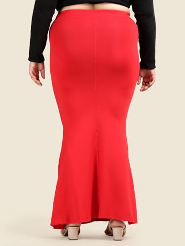 Image of TWIN BIRDS Super Soft Viscose Elastane Fabric Saree Skirt /Shaper /Shapewear for Women