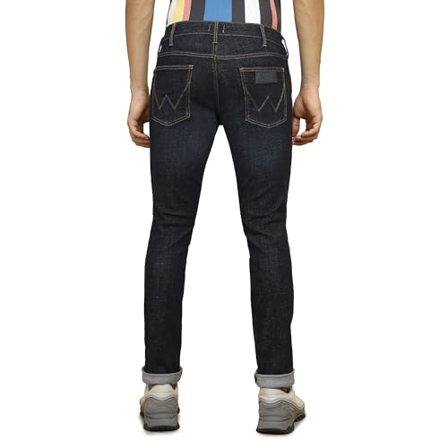 Image of Wrangler Men's Skanders Slim Fit Low-Rise Jeans