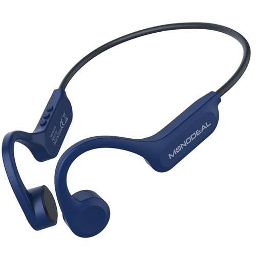 MONODEAL Knochenschall Kopfhörer Bluetooth 5.3 Open-Ear Kopfhörer, Typ-C...