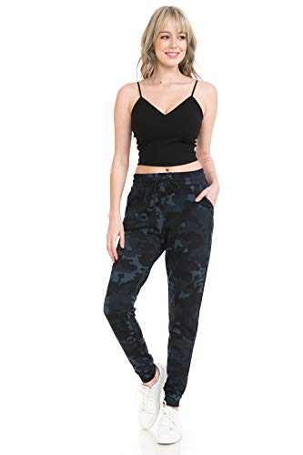 Image of Leggings Depot Premium Jogger Women's Popular Print High Waist Track Pants(S-XL)