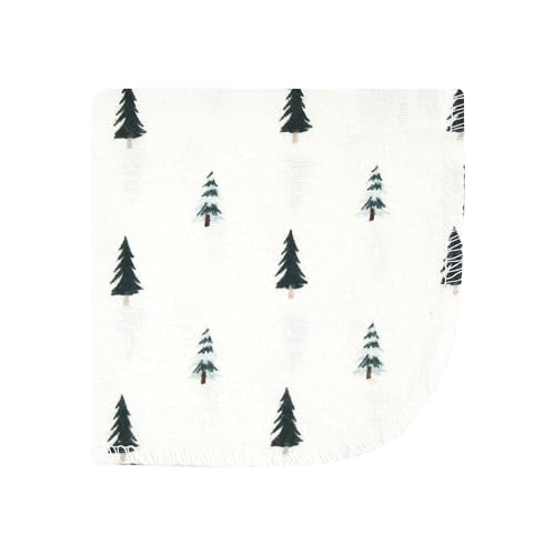 Image of Hudson Baby Unisex Baby Flannel Cotton Poly Washcloths, Boy Woodland Pals 10Pk, One Size