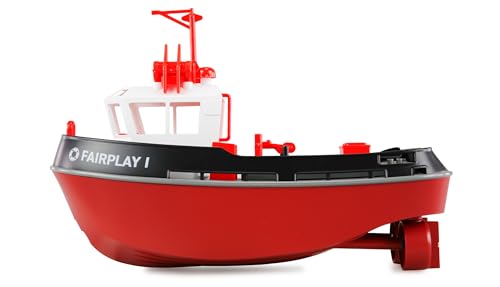 Amewi Fairplay I Remorqueur bateau télécommandé prêt à naviguer noir
