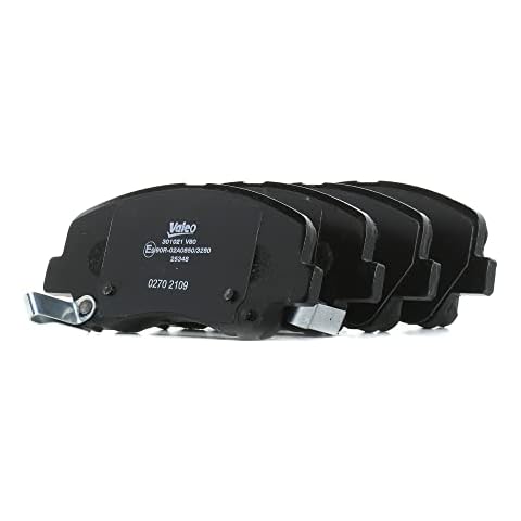 VALEO BRAKE SYSTEMS Front Axle Brake Pad Set Cover