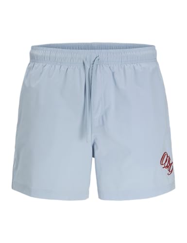 Jpstmaui Sky Styd Ss26 Maillot de Bain une pièce bleu pour plage et piscine