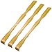 Didiseaon Wooden Back Scratcher 3pcs Bamboo Back Scratcher Long Handle Back Scratcher Body Relaxation Massager for Adults Men Women Parents